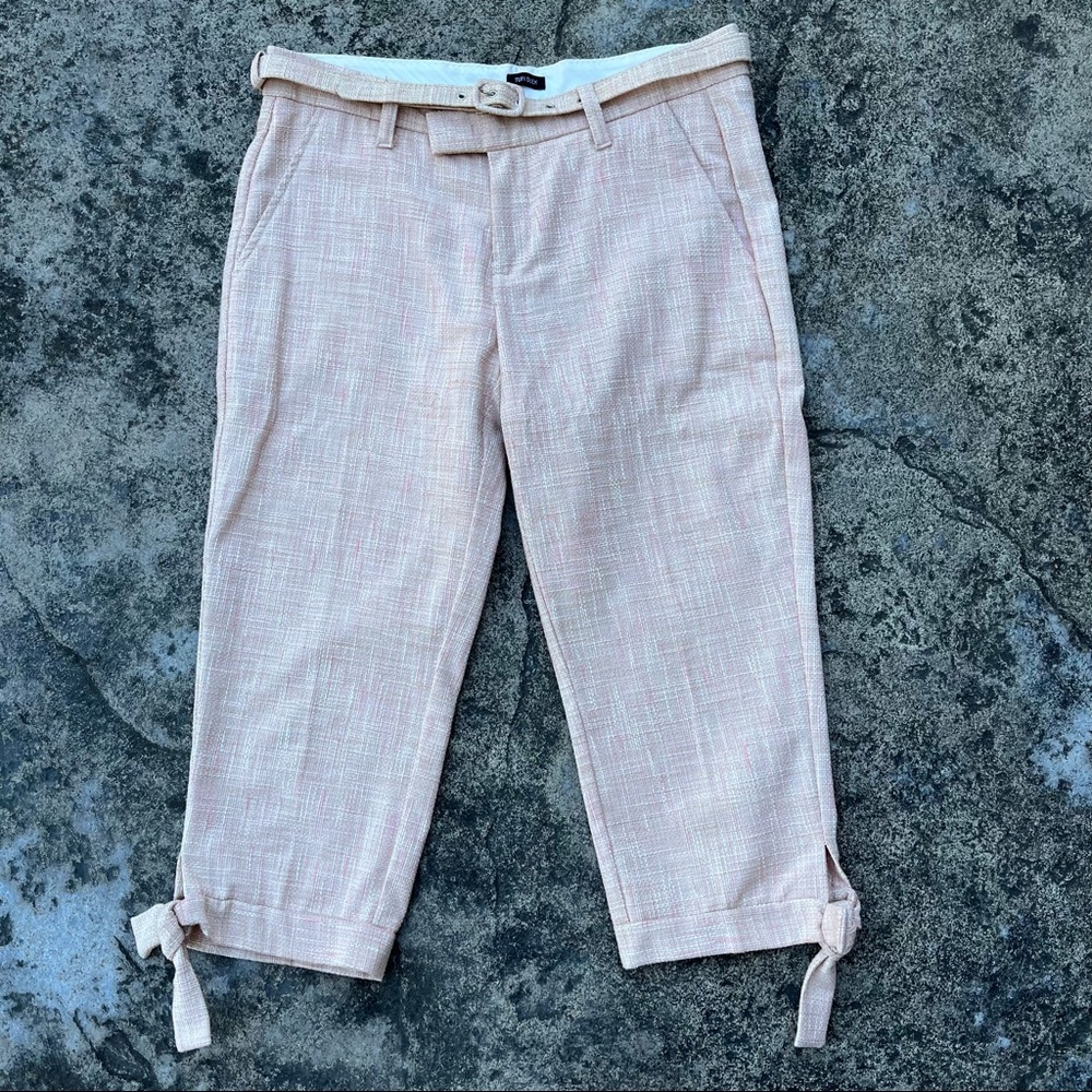 Tufi Duek Pink Capri Pants - Size 38 (US 2)